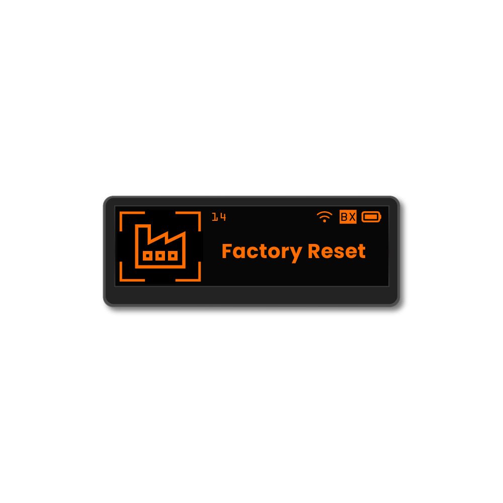 Factory Reset - Automed